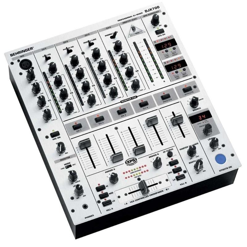 BEHRINGER DJX700 DJミキサー Mixer Behringer DJX700 - Mesa de Som / Mixer - Magazine Luiza
